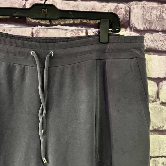 Chico's Zenergy Gray Crop Sweatpants Size XL - Picture 3 of 9